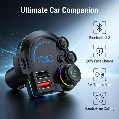 Bluetooth FM oddajnik za avto