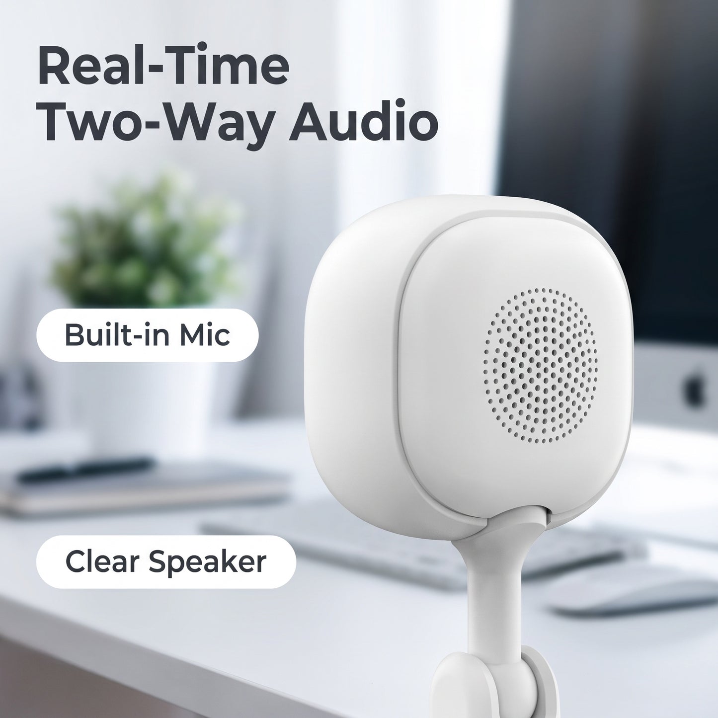 “1+1 ingyen 🎁✨”🔥50% Kedvezmény🏷️📹 360°-os intelligens otthoni biztonsági kamera – 1080P HD, éjszakai látással, kétirányú hanggal, WiFi+AP