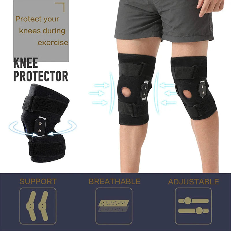 Profesionalna nastavljiva kolenska orteza s kovinskimi oporami | KNEESAFE