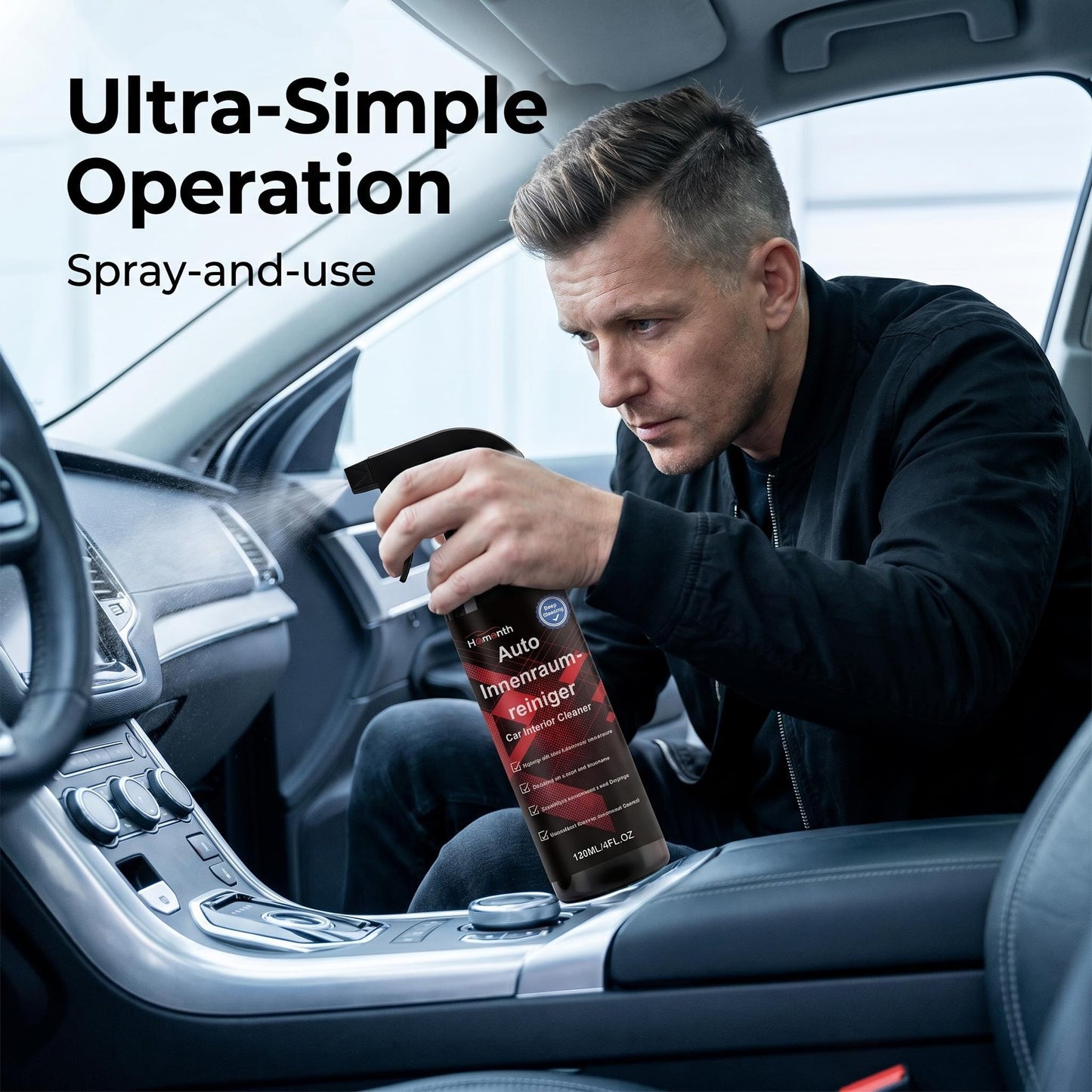 🔥 50% Kedvezmény 🔥 Kettőt vásárolva egyet ingyen kapsz 🚗 Többcélú tisztító spray járművek utasteréhez 🧴