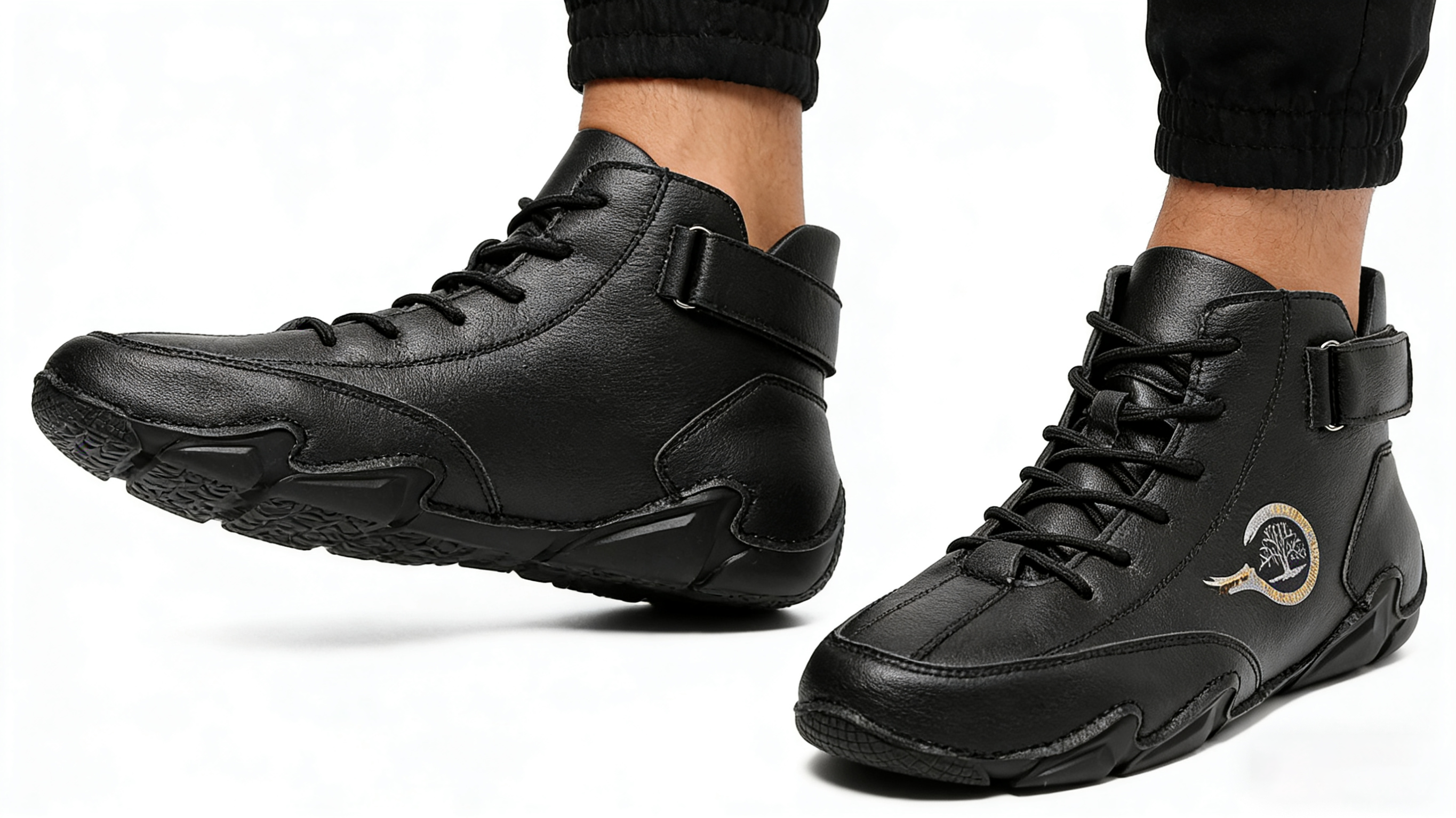 Plaxoo® | Offerta limitata: 50% di sconto!Stivali alti in pelle vera, unisex per uomini e donne!Sono scarpe ortopediche con supporto plantare ergonomico, suola antiscivolo e comodissime da indossare!