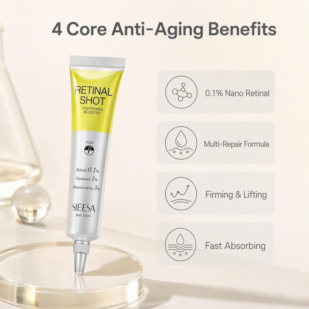 Očni serum z 0,1 % retinaldehidom | EYERETIN