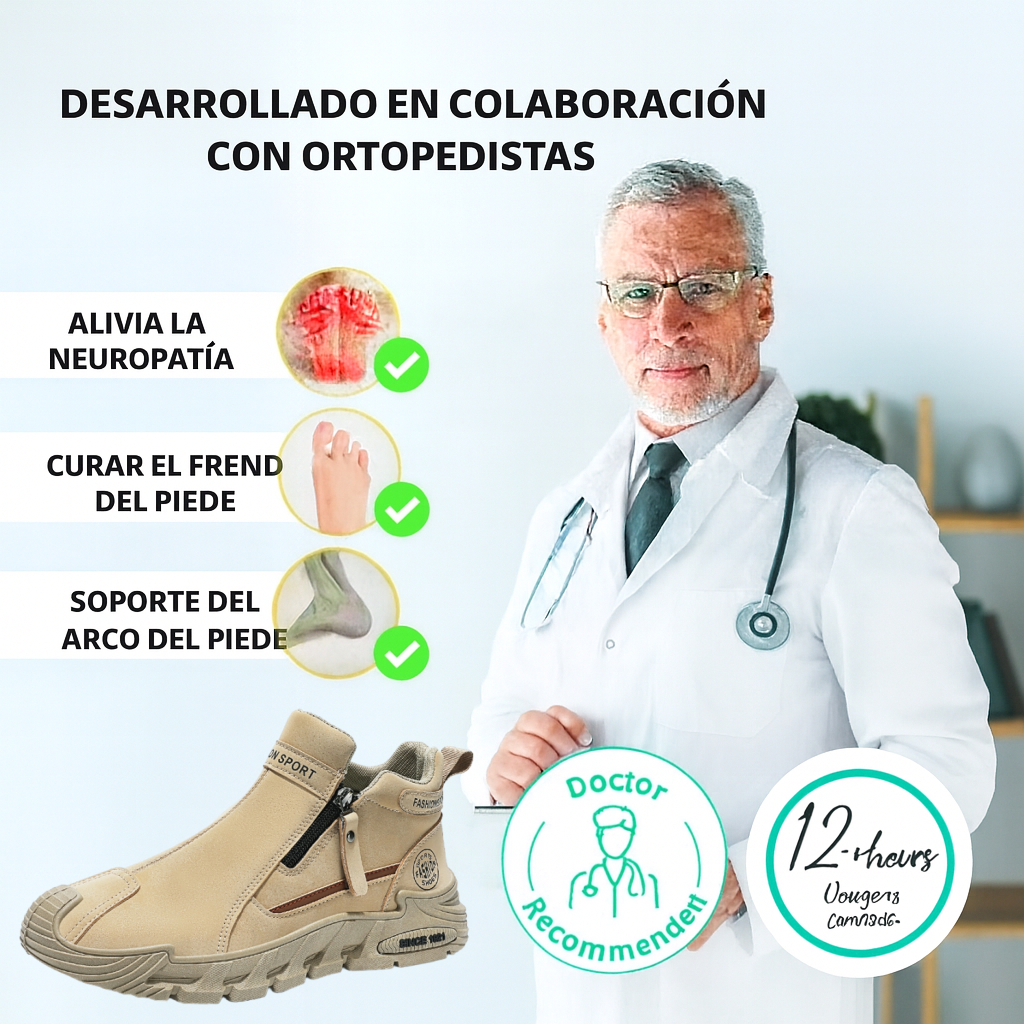 Plaxoo® | Sconto del 50% per un periodo limitato! Scarpe da trekking ortopediche con un'aderenza eccellente, pensate per piedi stanchi e gonfi ✨