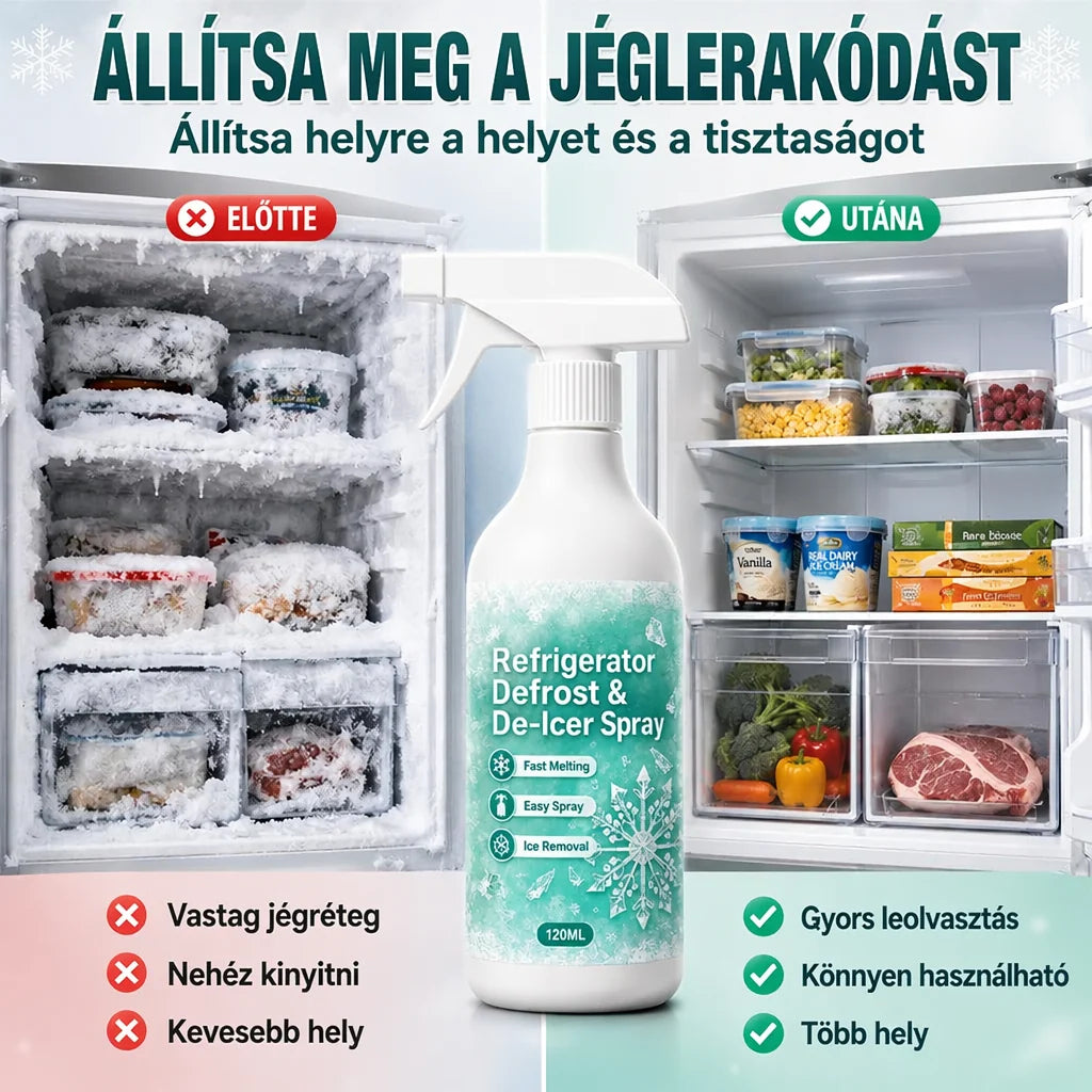 Spray za hitro odtajanje zamrzovalnika | FRIDECLEAN