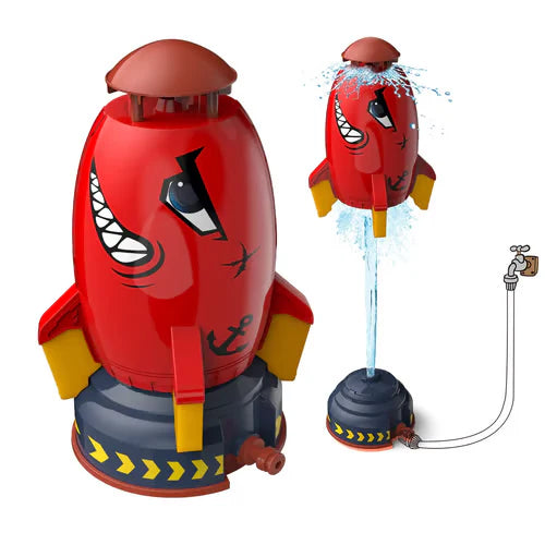 🔥50% Kedvezmény🏷️🎨Több színben kapható🚀 Rakéta szórófej vízijáték – 🌊 tömlőre csatlakoztatható, 💦 permetező rakéta, nyári móka gyerekeknek