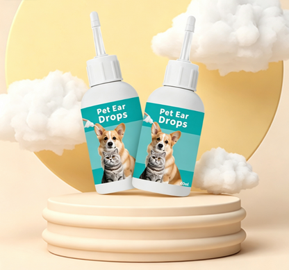 Nežna raztopina za čiščenje ušes za hišne ljubljenčke | PETCARE