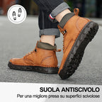 Plaxoo® | 🎁 Ricevi un paio di calzini in omaggio del valore di 20 €! | Stivaletti ortopedici unisex 👞 Supporto ergonomico dell'arco plantare, suola antiscivolo, estremamente comodi da indossare!