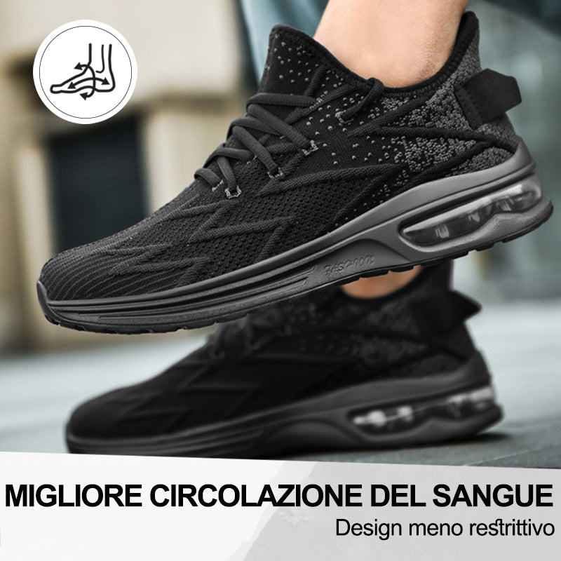 Plaxoo® |  Calzini omaggio del valore di 20 €! | Scarpe sportive ortopediche unisex 👞 Supporto ergonomico dell'arco plantare, suola antiscivolo, estremamente comode da indossare!