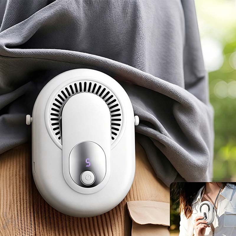 🔥50% popust🌬️ Hladite se kjerkoli! 4-v-1 prenosni hladilni ventilator – 🎚️5 hitrosti, 📟LED zaslon, 🔋Type-C polnjenje