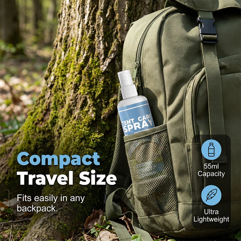 🔥 Kettőt vásárolva egyet ingyen kapsz ⏰🏕️ Kaland után koszos a sátrad? 🌧️ Fél az esőtől? 🧴 Ez a tisztító spray új fényt ad – mélytisztítás, vízlepergető védelem, penészgátló
