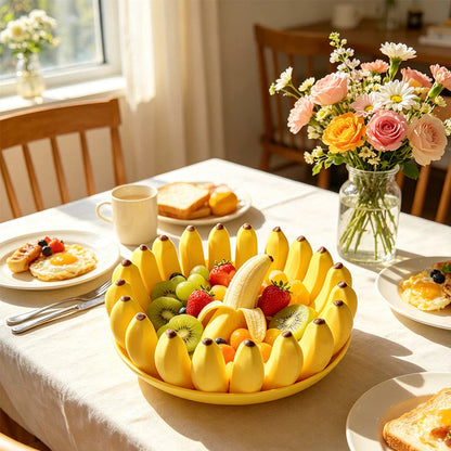 🍌✨Kreatív, banán alakú gyümölcstál a konyhádba