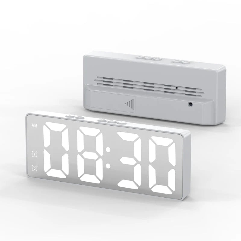 🔥 50% Kedvezmény 🏷️Korlátozott ideig érvényes ajánlat 🎁⏰Minimalista digitális ébresztőóra hálószobába és irodába