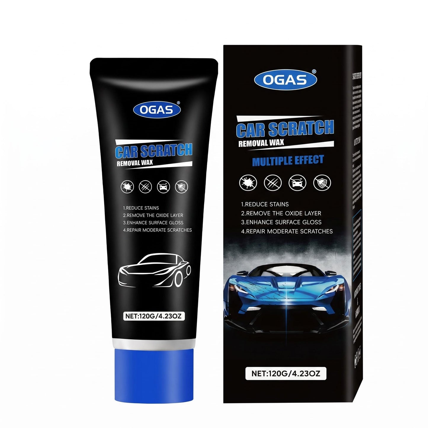 🔥50% Kedvezmény🏷️🚗 Autófesték-felújító viaszpaszta – ✨ karcolások és oxidáció ellen, 🛡️ UV- és vízvédelemmel – 120 g