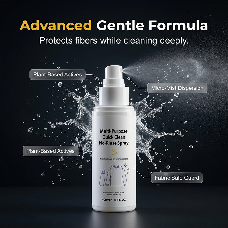 Sokoldalú, gyorstisztító spray, amelyet nem kell leöblíteni