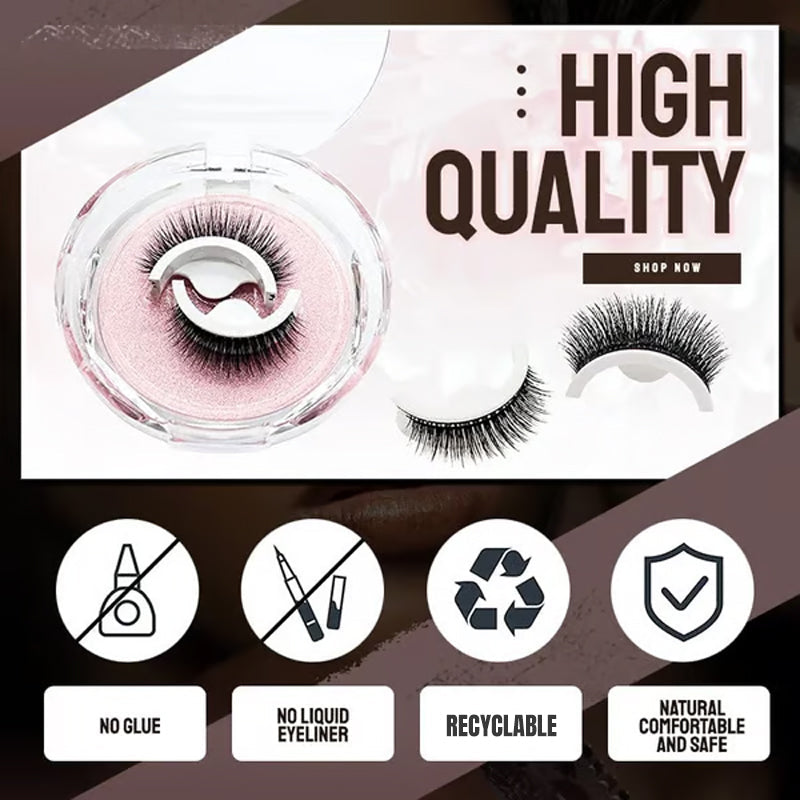Samolepilne ponovno uporabne umetne trepalnice | LASHGLAM