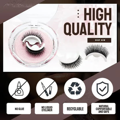 Samolepilne ponovno uporabne umetne trepalnice | LASHGLAM