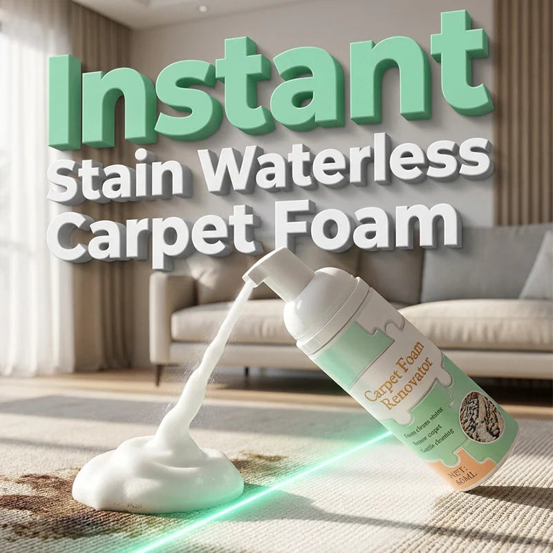 Penasti čistilec za preproge brez vode | CARPETFOAM