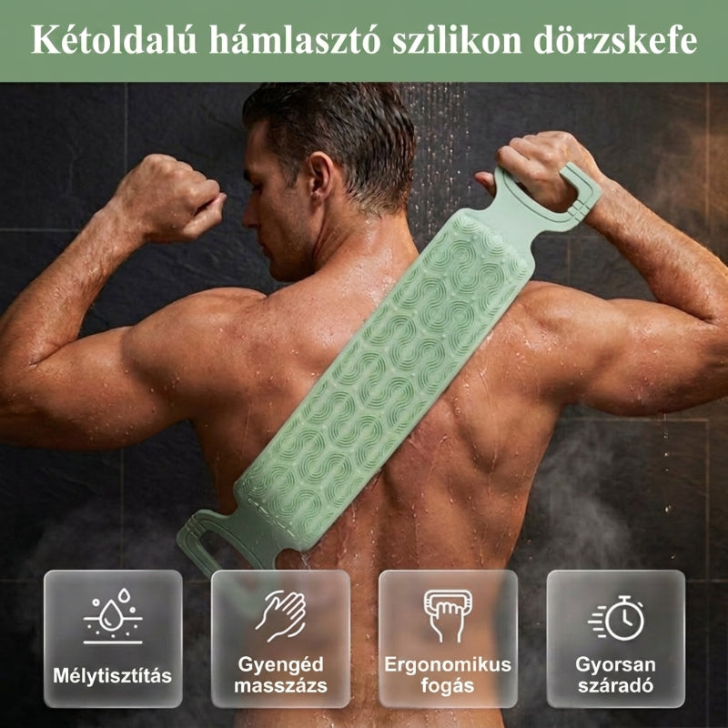 Dvostranski silikonski trak za umivanje hrbta | BACKSPA