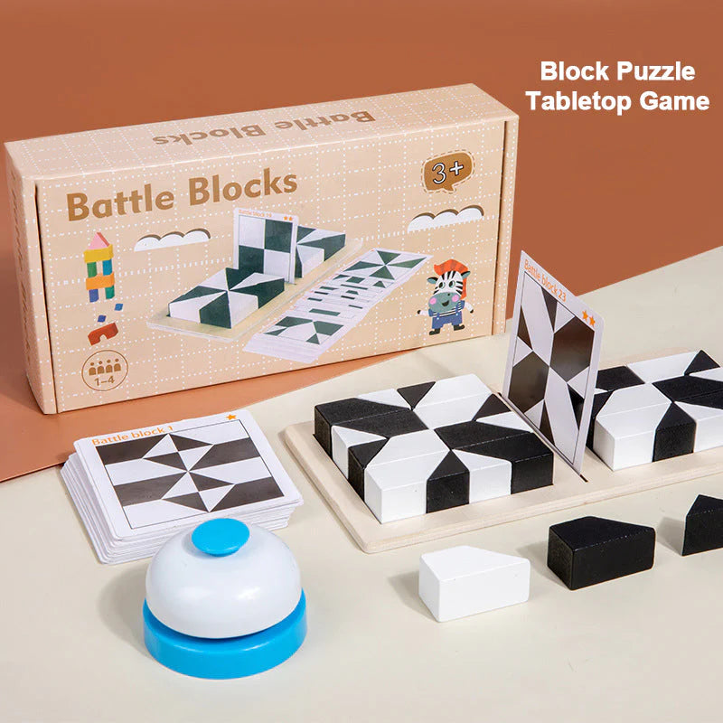 🧩 FEKETE-FEHÉR MONTESSORI PUZZLE | | 3-8 Éves Korosztály | Térbeli Logika Fejlesztő