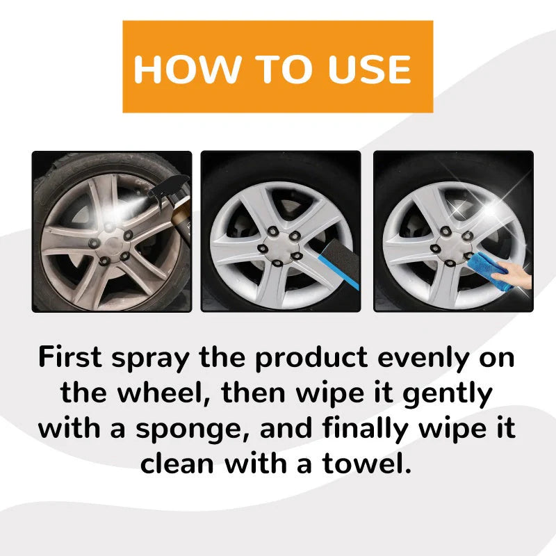 “1+2ingyen 🎁✨”⏰ Korlátozott ideig érvényes ajánlat 🎁🚗 Savmentes keréktisztító szett – 🧼 fékpor eltávolító, ✨ gumi fényező – minden típusú felnihez