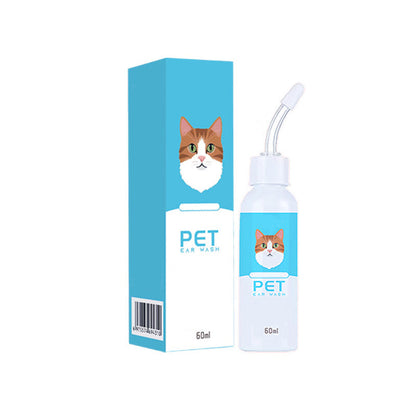 🔥50% Kedvezmény🏷️🐕🐱 Védd meg a szőrös barátod fülét! Kisállat fültisztító folyadék – 🌿növényi kivonatok, 🧪tudományos formula, 👂ergonómikus szilikoncsúcs