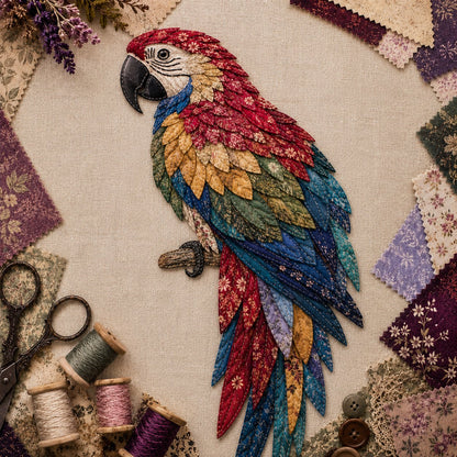 Komplet za 3D ptico patchwork tehniko | BIRDKIT