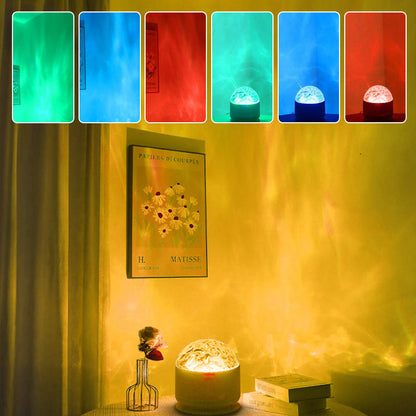 ⏰ Korlátozott ideig érvényes ajánlat 🎁🌌 Aurora éjszakai fényvetítő, 🎨 16 színnel és távirányítóval – varázslatos hangulat otthon