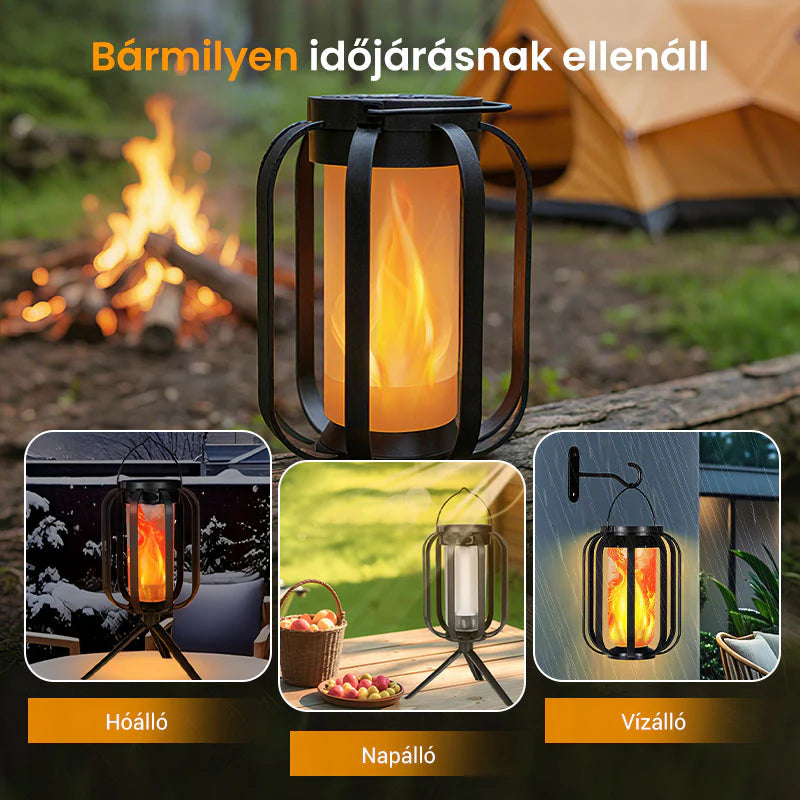 🔥50% Kedvezmény🏷️☀️ 4 üzemmóddal rendelkező napelemes zseblámpa – 🔋 USB-tölthető, 💧 vízálló, 🏕️ kempingezéshez és vészhelyzetekre