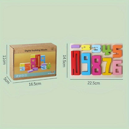 Montessori leseni bloki s številkami | NUMBLOCK