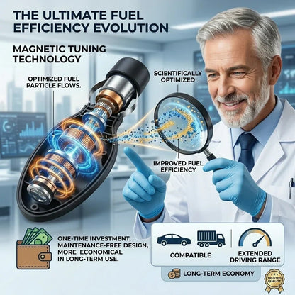 "1+2 brezplačno 🎁✨"⛽ Magnetni prihranilnik goriva – 💪 za bencin, dizel in hibride, 🚗 enostavna namestitev – za vsa vozila