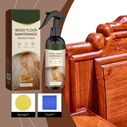 “1+2ingyen 🎁✨”⏰ Korlátozott ideig érvényes ajánlat 🎁🪵 Természetes méhviaszos fa padló ápoló spray – ✨ fényvisszaállítás, 🛡️ védőréteg – tömör, laminált és bambusz padlóhoz