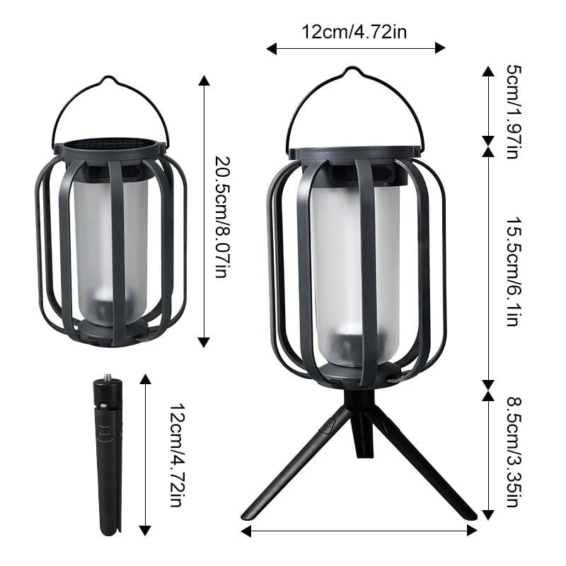 🔥50% Kedvezmény🏷️☀️ 4 üzemmóddal rendelkező napelemes zseblámpa – 🔋 USB-tölthető, 💧 vízálló, 🏕️ kempingezéshez és vészhelyzetekre