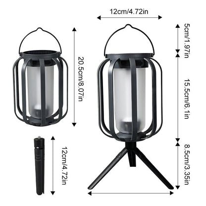 🔥50% Kedvezmény🏷️☀️ 4 üzemmóddal rendelkező napelemes zseblámpa – 🔋 USB-tölthető, 💧 vízálló, 🏕️ kempingezéshez és vészhelyzetekre