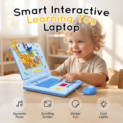 Interaktivni izobraževalni otroški prenosni računalnik | KIDLAPTOP