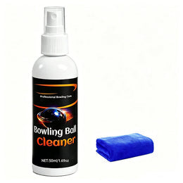 “1+1 ingyen 🎁✨”🔥50% Kedvezmény🏷️🎳 Professzionális bowlinggolyó-tisztító spray – 🧴 prémium törlőkendővel, 🛡️ kíméletes tisztításhoz