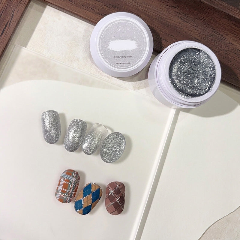 🔥50% Kedvezmény🏷️🐱 Mágneses csillámporos cat eye géllakk – ✨ üvegszerű jelly hatással, 🌈 17 színben – szalonminőség otthonra