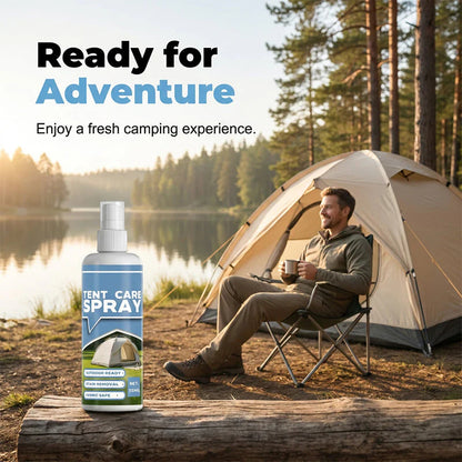 🔥 Kettőt vásárolva egyet ingyen kapsz ⏰🏕️ Kaland után koszos a sátrad? 🌧️ Fél az esőtől? 🧴 Ez a tisztító spray új fényt ad – mélytisztítás, vízlepergető védelem, penészgátló