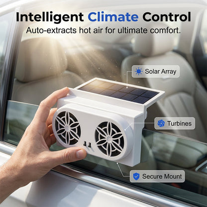 ⏰ Korlátozott ideig érvényes ajánlat 🎁☀️ Napenergiával működő autóventilátor – 🚗 három ventilátorral, 🔋 akkumulátor-kímélő technológiával – hűvös utazás minden napsütéses napon