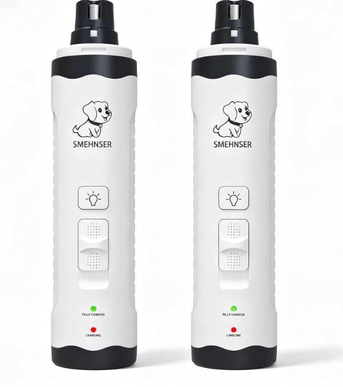 "1+1 brezplačno 🎁✨" 🐾 Brusilnik za nohte hišnih ljubljenčkov – varovalne odprtine 💡 dvojna LED osvetlitev ⚙️ nastavljiva hitrost 🔋 USB polnjenje