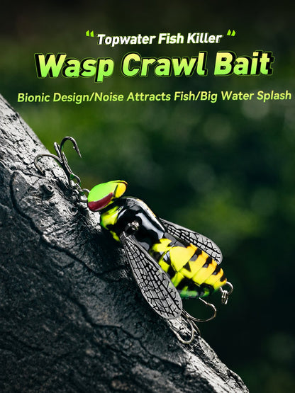Bionična vaba Bionic Wasp za površinski ribolov | WASPLURE