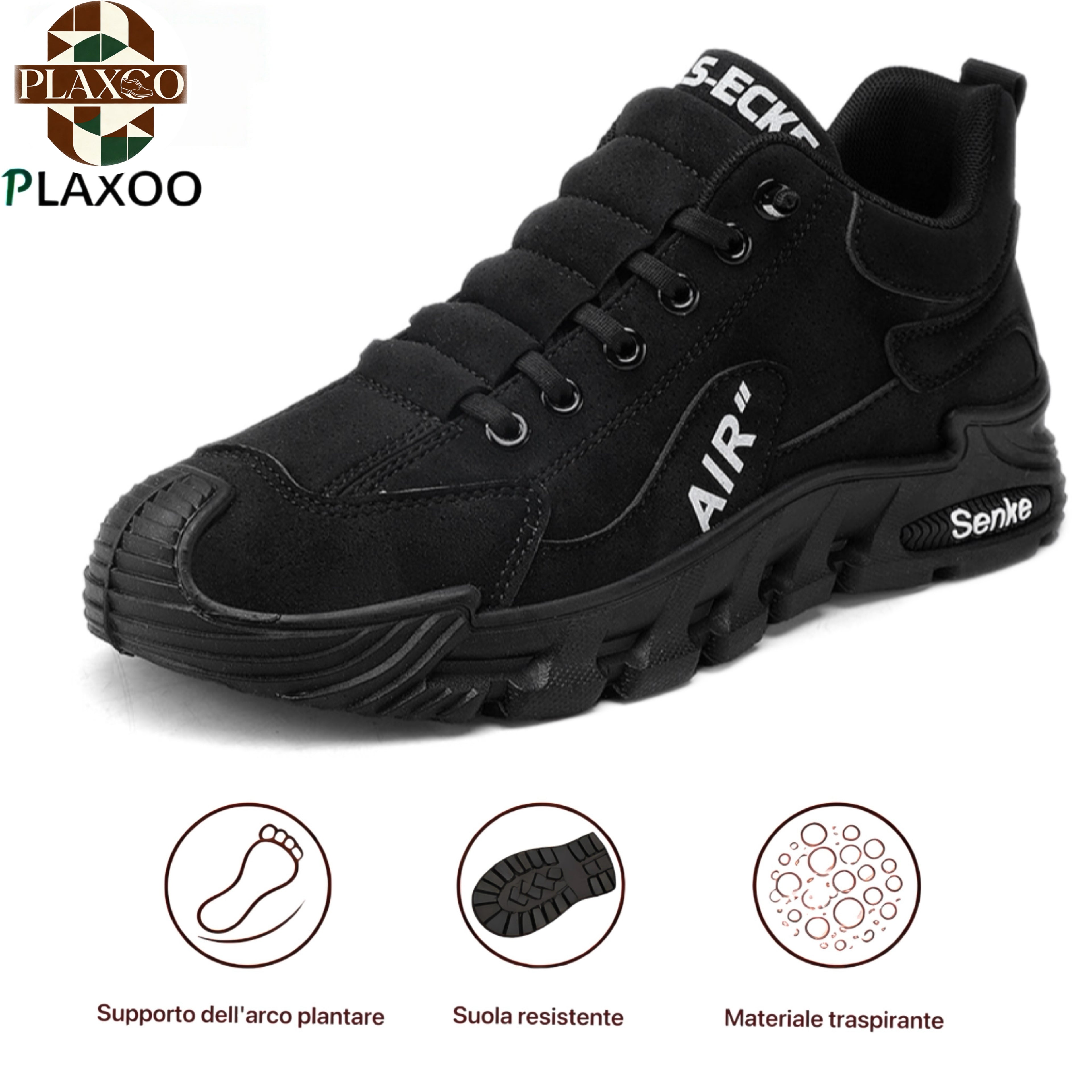 Plaxoo | ⏰Sconto del 50% a tempo limitato, nuovissime scarpe ortopediche ergonomiche - ✅️Correggono naturalmente l'andatura e alleviano il dolore - Prestazioni impermeabili e antiscivolo migliorate 👞Pelle australiana selezionata