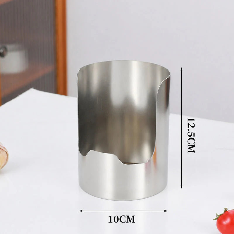 🔥50% Kedvezmény📦Kombinált csomag🥄 Többfunkciós, 🧂 vastagított rozsdamentes acél konyhai eszköztartó – 🍳 fedőknek, spatuláknak, vágódeszkáknak
