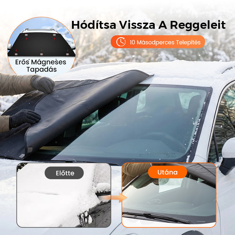 🔥50% popust🏷️🧲 Magnetni avtomobilski snežni ščit – hitro magnetno pritrditev ❄️ štirislojna vodoodporna tkanina 🔒 varnostni zaslon proti kraji ☀️ dvostranska letna uporaba