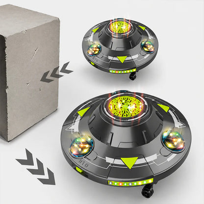 🔥50% Kedvezmény🛸 Intelligens, forgó UFO-buborékfúvó, ✨ 32 fúvólyukkal, 🌈 színes LED-ekkel – véget nem érő szórakozás