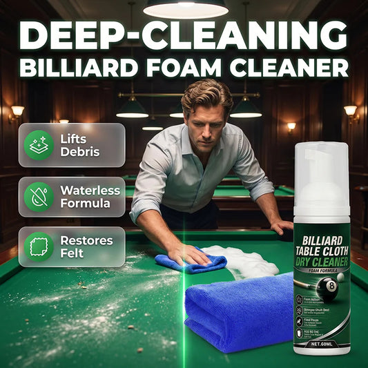 "1+2 brezplačno 🎁✨"🎱 Penasti čistilec za biljard – ✨ globinsko čiščenje, 🧼 nežen do tkanine – 60 ml