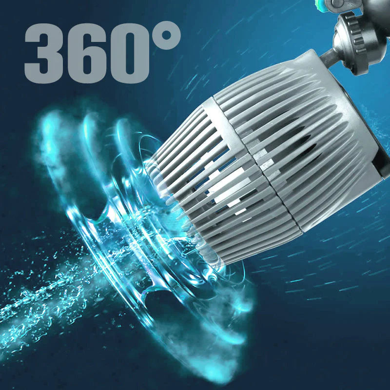 🔥50% Kedvezmény🏷️📏Több méretben kapható🌊 360°-os mini hullámkeltő vízkeringető szivattyú, 🔇 csendes és energiatakarékos, 🐠 akváriumokhoz – tapadókorongos rögzítéssel