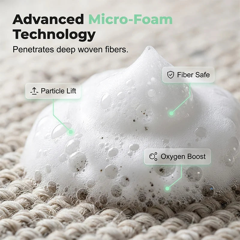 Penasti čistilec za preproge brez vode | CARPETFOAM