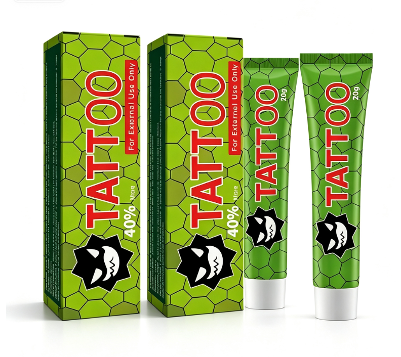 “1+2ingyen 🎁✨”🎨🩹 Tetoválás után is kényelemben! Nyugtató és gyógyító gél – 🌿aloe vera és kamilla, 🧴gyors felszívódás, 🛡️hegekre is jó