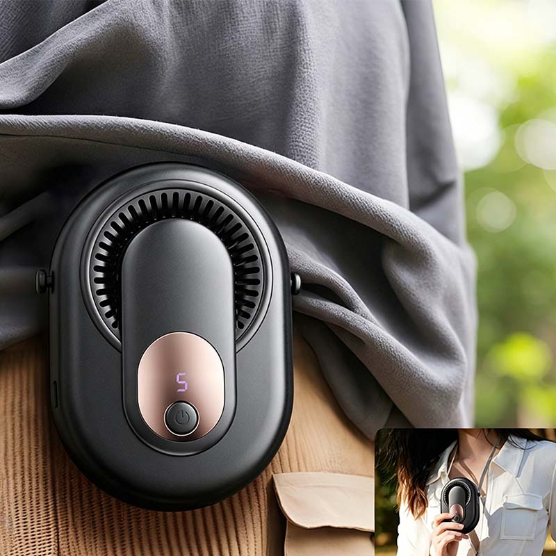 🔥50% popust🌬️ Hladite se kjerkoli! 4-v-1 prenosni hladilni ventilator – 🎚️5 hitrosti, 📟LED zaslon, 🔋Type-C polnjenje