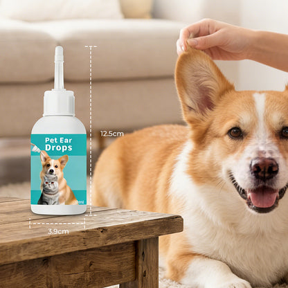 Nežna raztopina za čiščenje ušes za hišne ljubljenčke | PETCARE